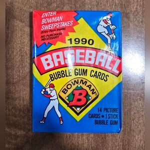 1990 Baseball Cards - 1 Pack, Unopened, 14 Cards